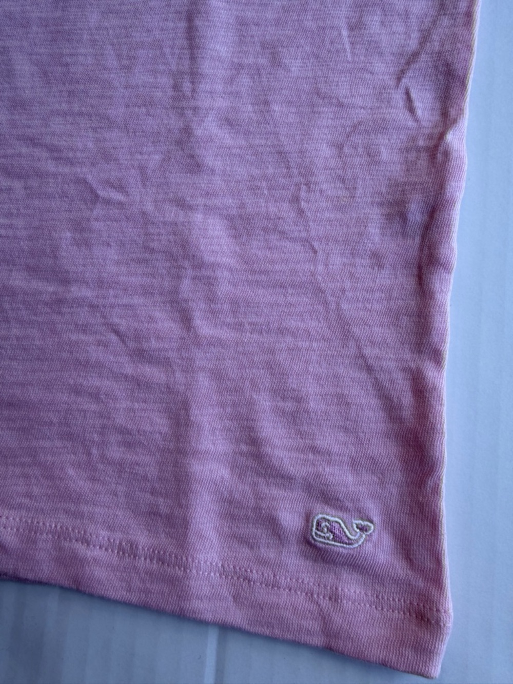 Vineyard Vines Girls Pink Pocket Tee Size 14 New w/ Flaws - Picture 3 of 6